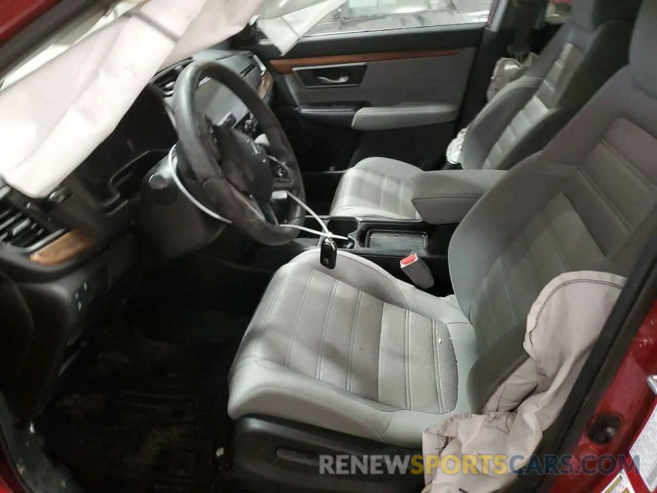 7 fotografías del automóvil dañado 2HKRW2H53MH630492 HONDA CRV 2021