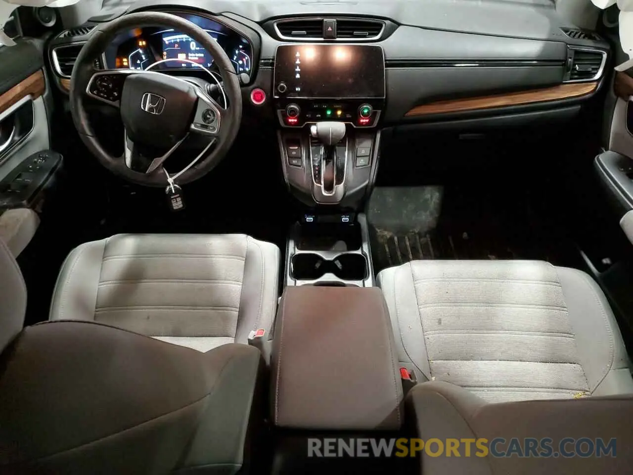 8 fotografías del automóvil dañado 2HKRW2H53MH630492 HONDA CRV 2021