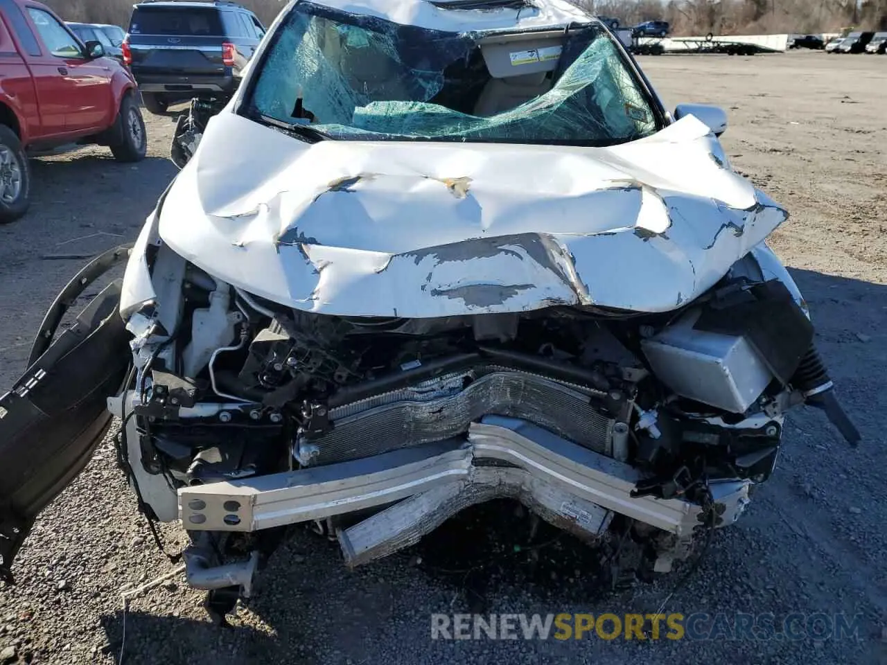 12 fotografías del automóvil dañado 2HKRW2H54MH603544 HONDA CRV 2021