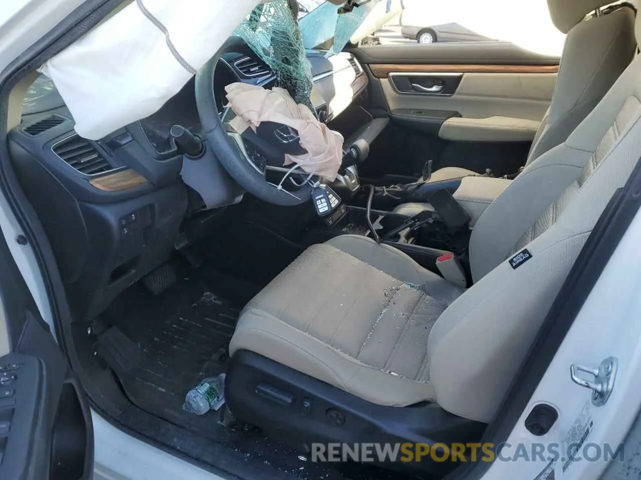 7 fotografías del automóvil dañado 2HKRW2H54MH603544 HONDA CRV 2021