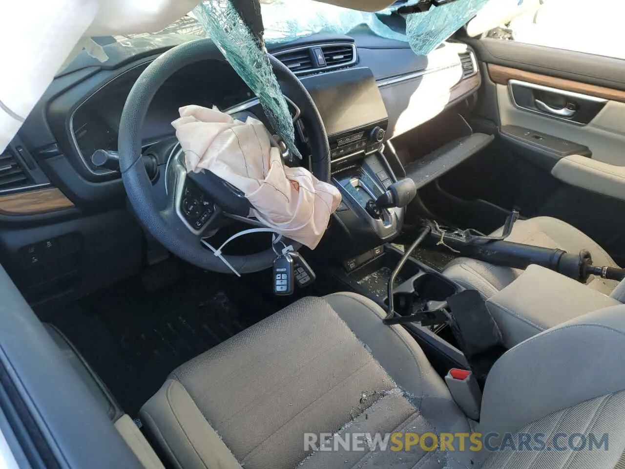 8 fotografías del automóvil dañado 2HKRW2H54MH603544 HONDA CRV 2021