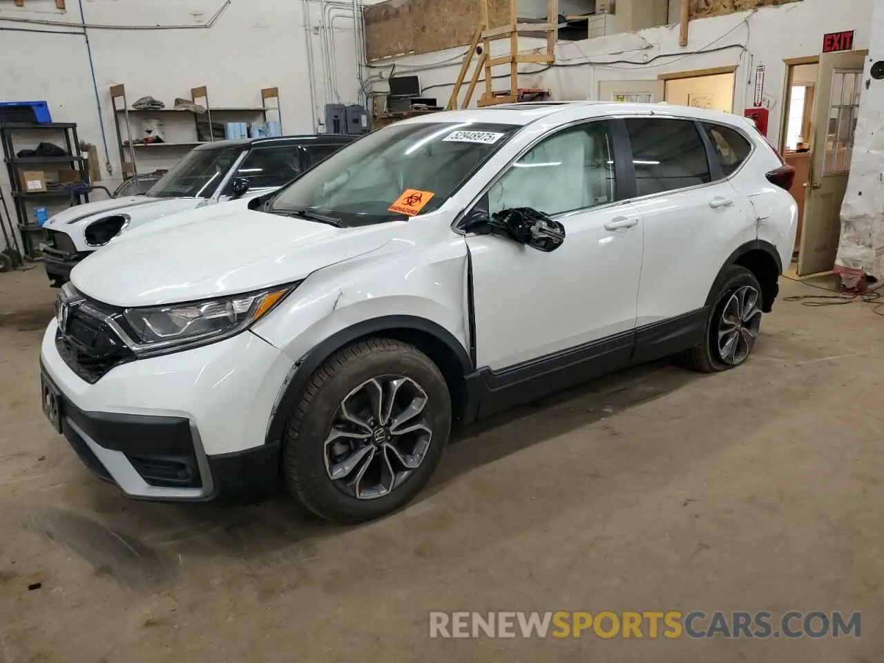 1 fotografías del automóvil dañado 2HKRW2H54MH627178 HONDA CRV 2021
