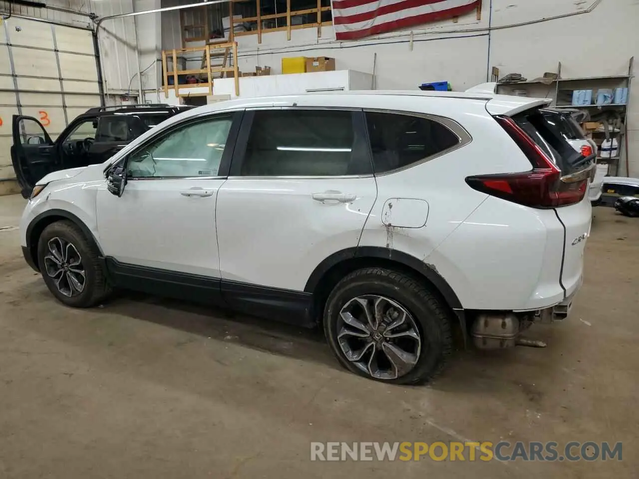 2 fotografías del automóvil dañado 2HKRW2H54MH627178 HONDA CRV 2021