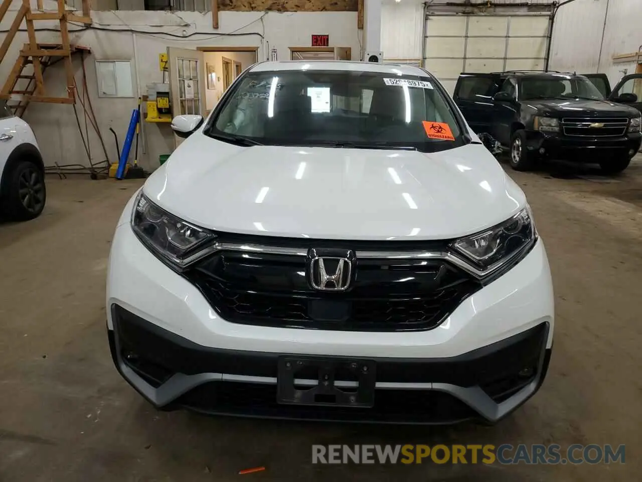 5 fotografías del automóvil dañado 2HKRW2H54MH627178 HONDA CRV 2021