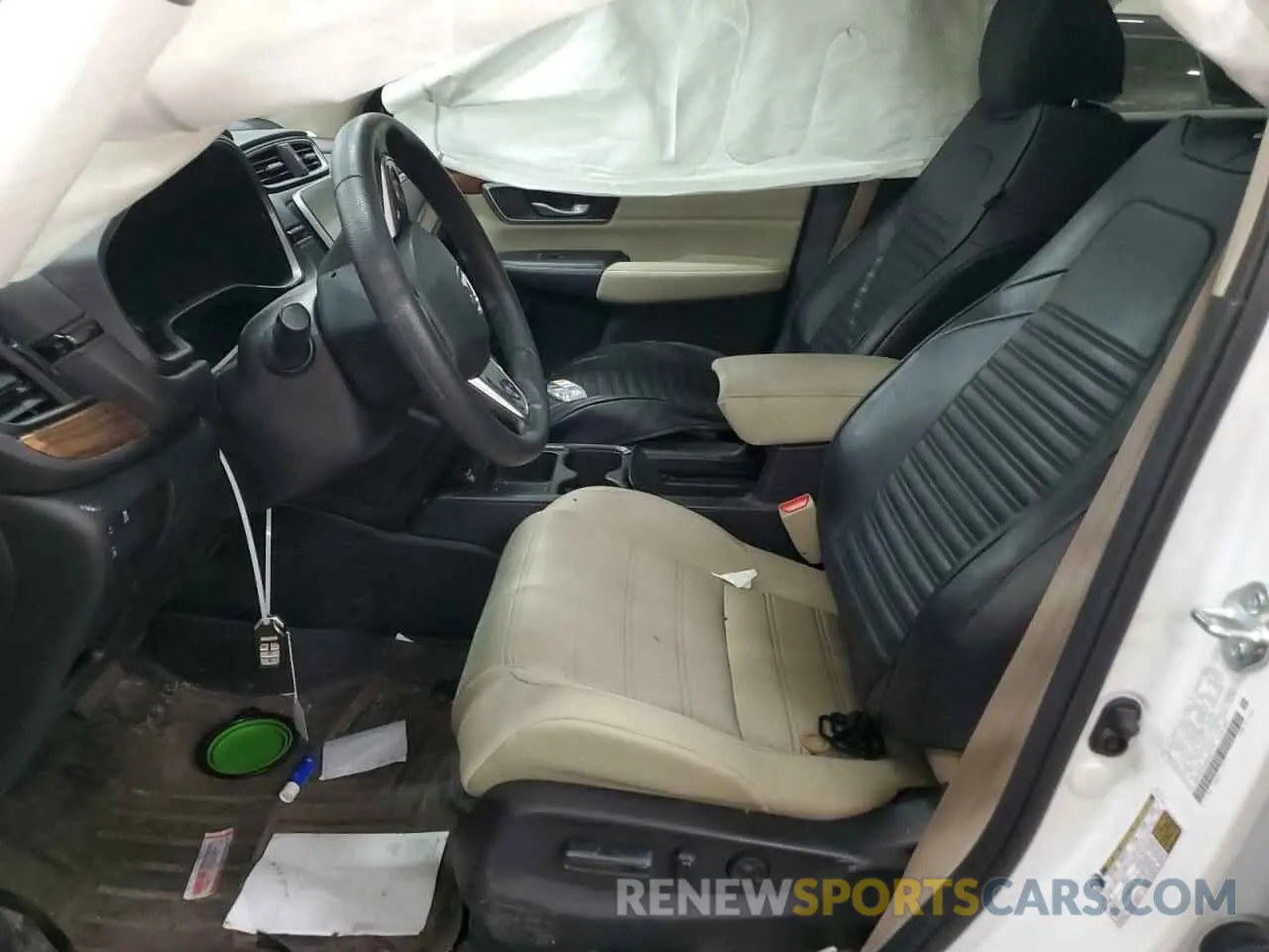 7 fotografías del automóvil dañado 2HKRW2H54MH627178 HONDA CRV 2021