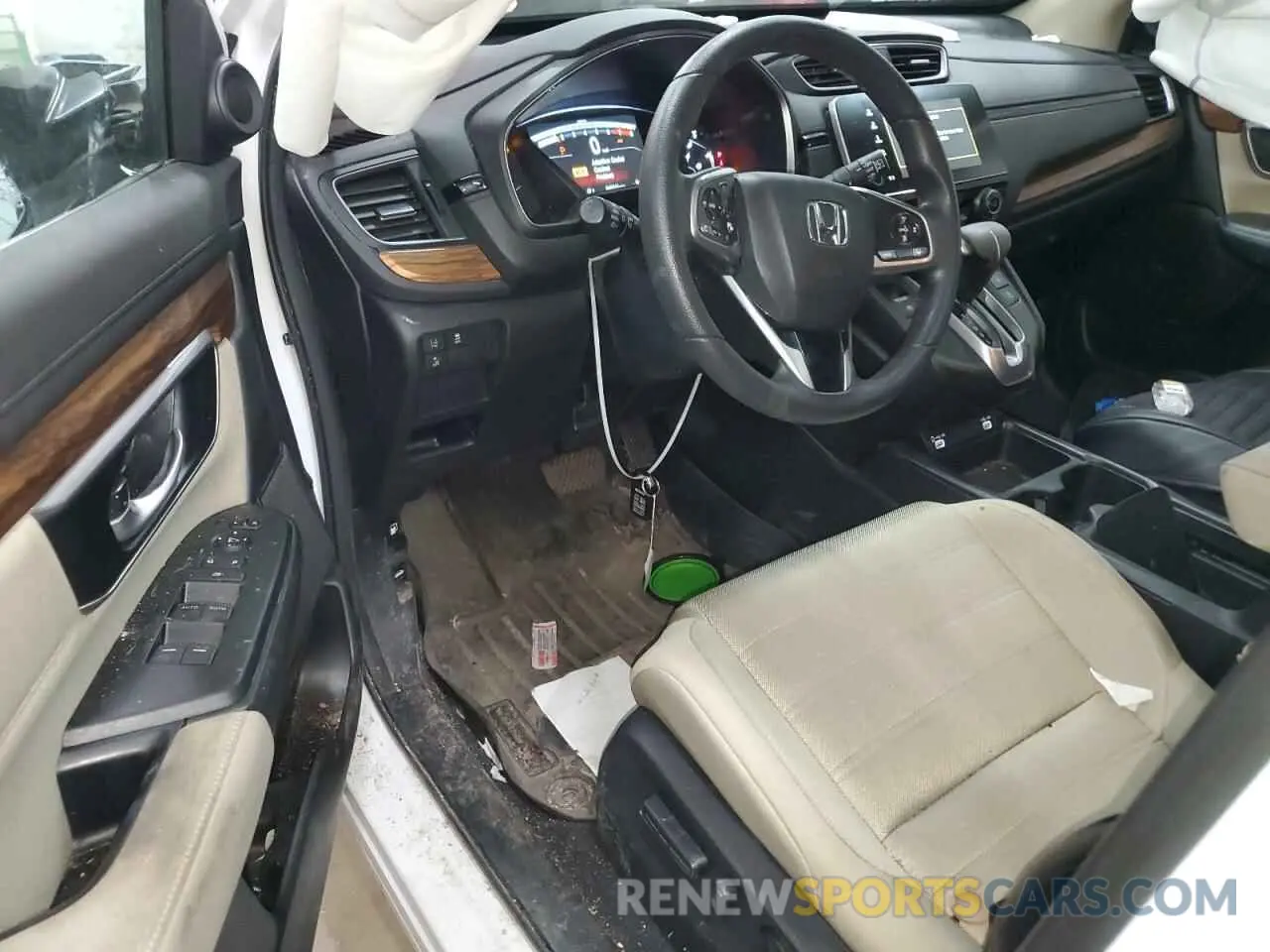 8 fotografías del automóvil dañado 2HKRW2H54MH627178 HONDA CRV 2021