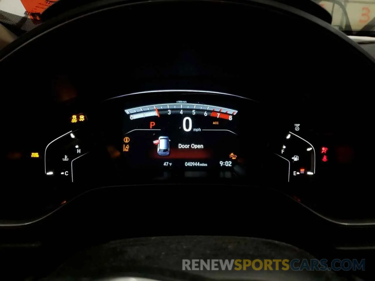 9 fotografías del automóvil dañado 2HKRW2H54MH627178 HONDA CRV 2021