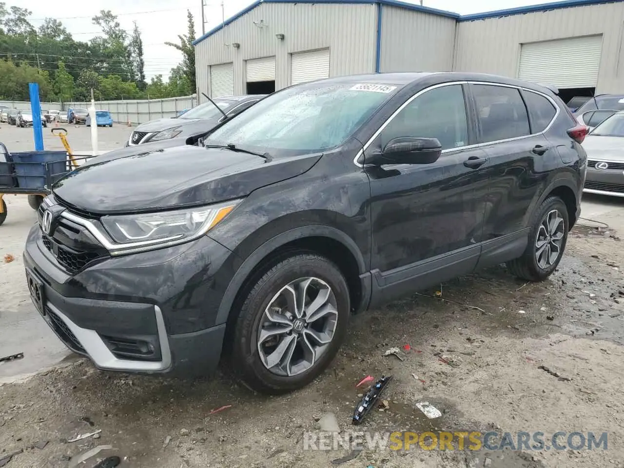 1 fotografías del automóvil dañado 2HKRW2H54MH648905 HONDA CRV 2021