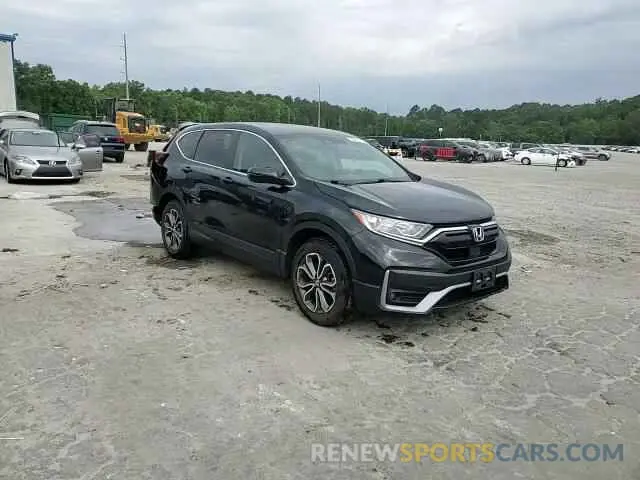 14 fotografías del automóvil dañado 2HKRW2H54MH648905 HONDA CRV 2021