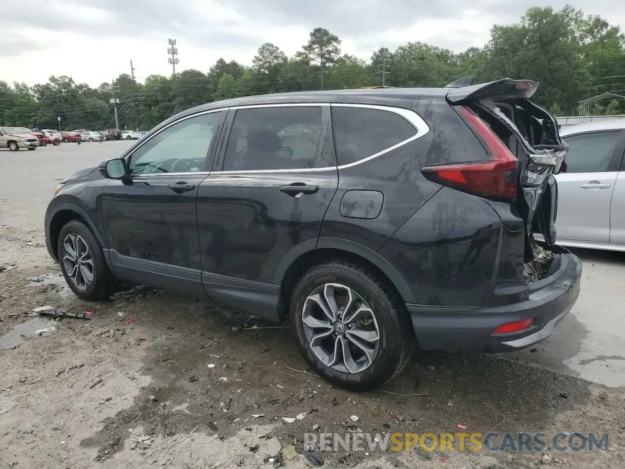 2 fotografías del automóvil dañado 2HKRW2H54MH648905 HONDA CRV 2021