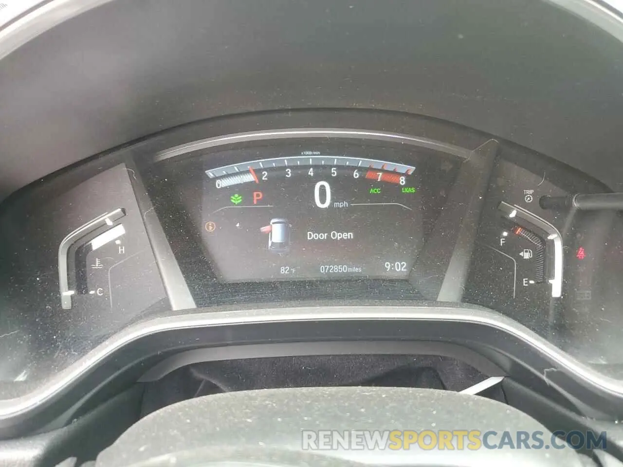 9 fotografías del automóvil dañado 2HKRW2H54MH648905 HONDA CRV 2021