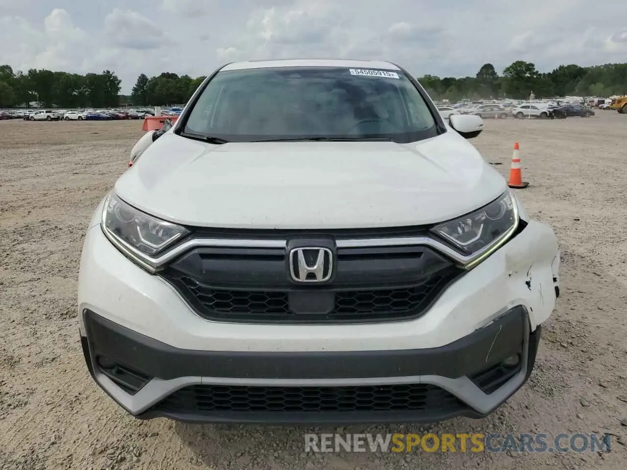 5 fotografías del automóvil dañado 2HKRW2H54MH679281 HONDA CRV 2021