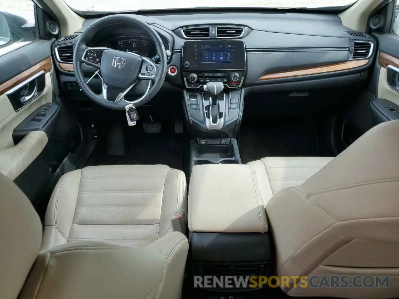 8 fotografías del automóvil dañado 2HKRW2H54MH679281 HONDA CRV 2021