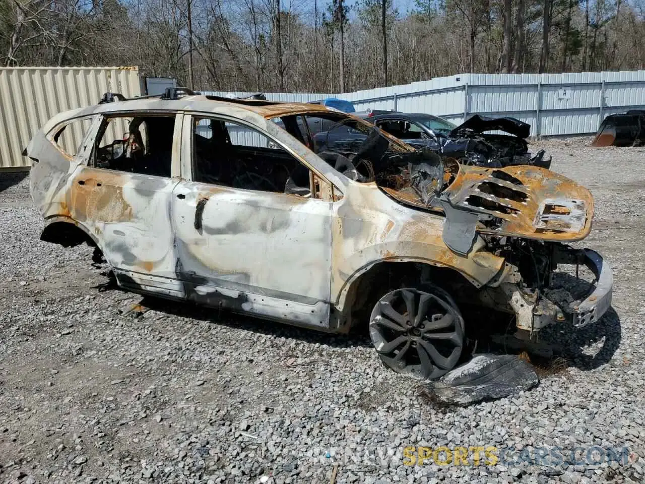 4 fotografías del automóvil dañado 2HKRW2H56MH610883 HONDA CRV 2021