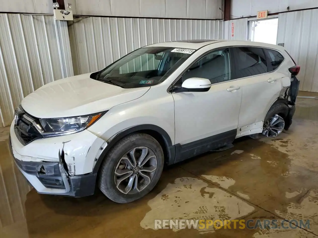 1 fotografías del automóvil dañado 2HKRW2H56MH630986 HONDA CRV 2021