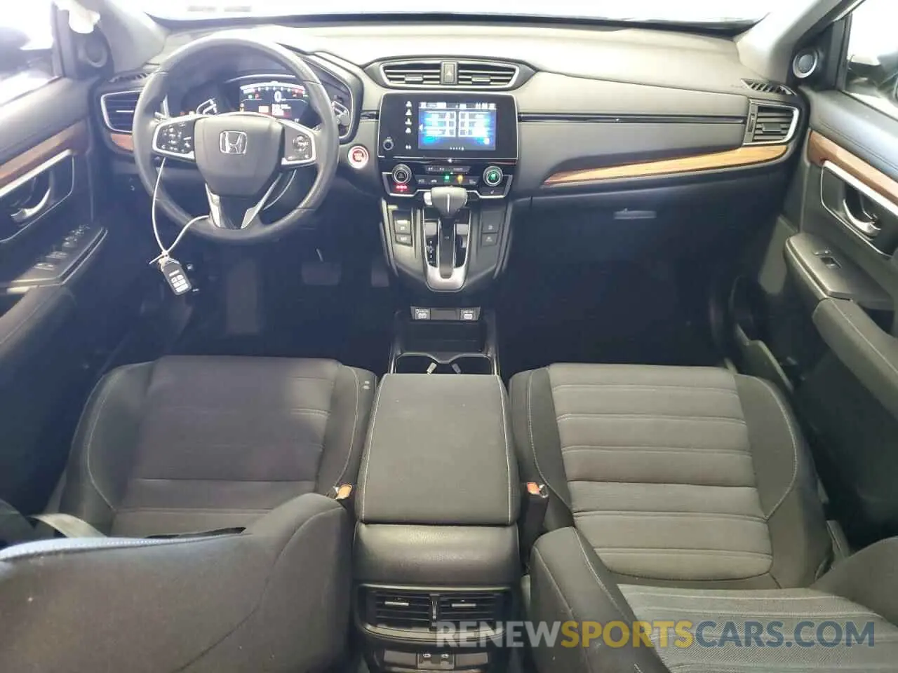 8 fotografías del automóvil dañado 2HKRW2H56MH630986 HONDA CRV 2021