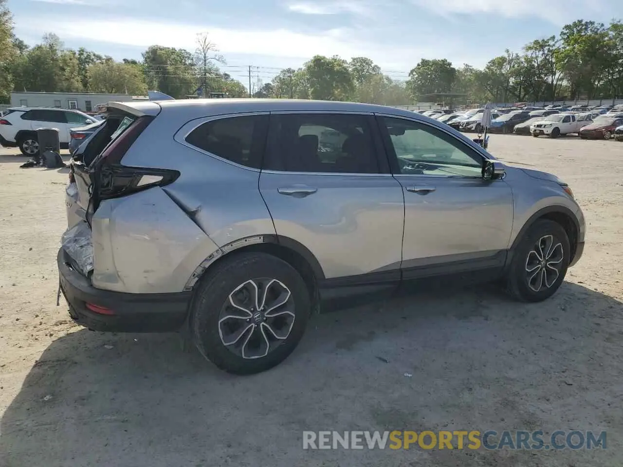 3 fotografías del automóvil dañado 2HKRW2H56MH645472 HONDA CRV 2021