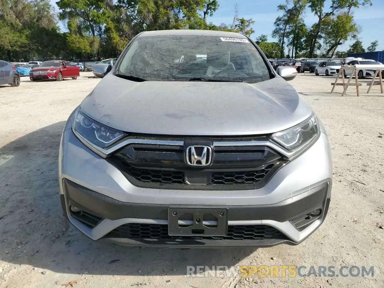 5 fotografías del automóvil dañado 2HKRW2H56MH645472 HONDA CRV 2021