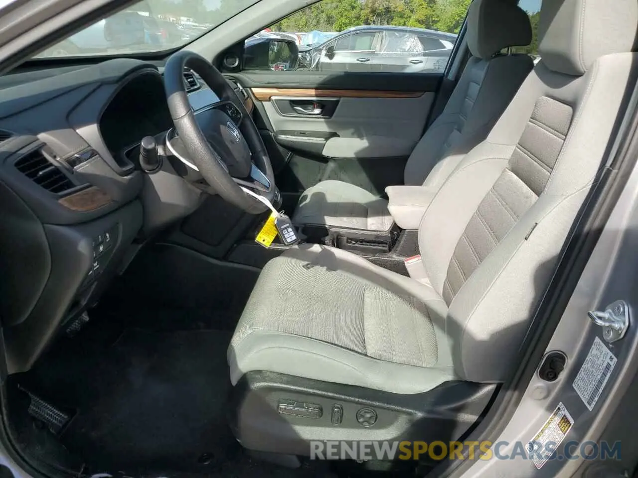 7 fotografías del automóvil dañado 2HKRW2H56MH645472 HONDA CRV 2021