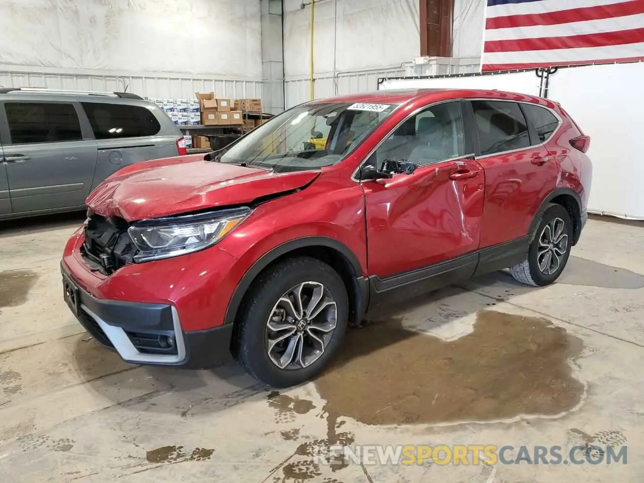 1 fotografías del automóvil dañado 2HKRW2H56MH652132 HONDA CRV 2021