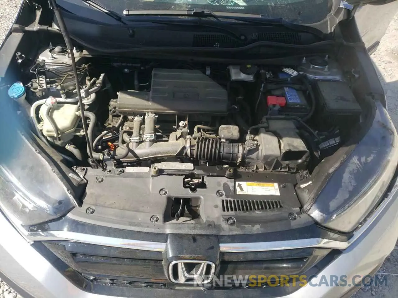 12 fotografías del automóvil dañado 2HKRW2H57MH627272 HONDA CRV 2021
