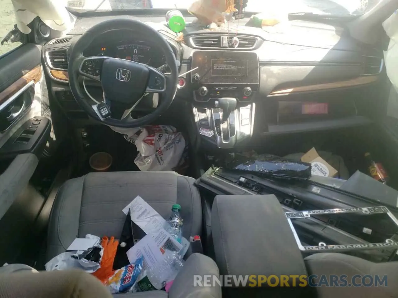 8 fotografías del automóvil dañado 2HKRW2H57MH627272 HONDA CRV 2021