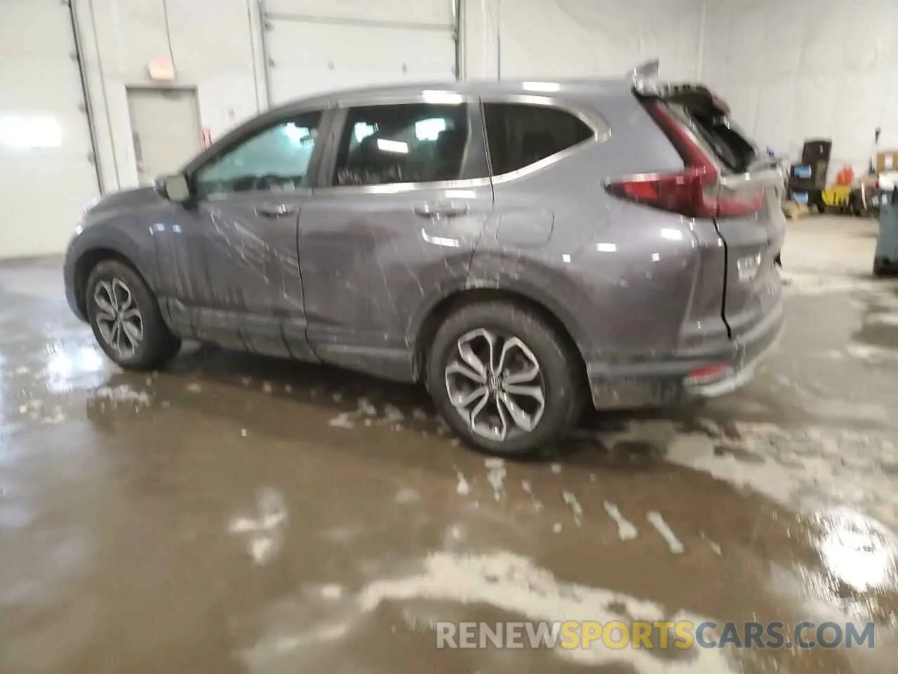 2 fotografías del automóvil dañado 2HKRW2H57MH644914 HONDA CRV 2021