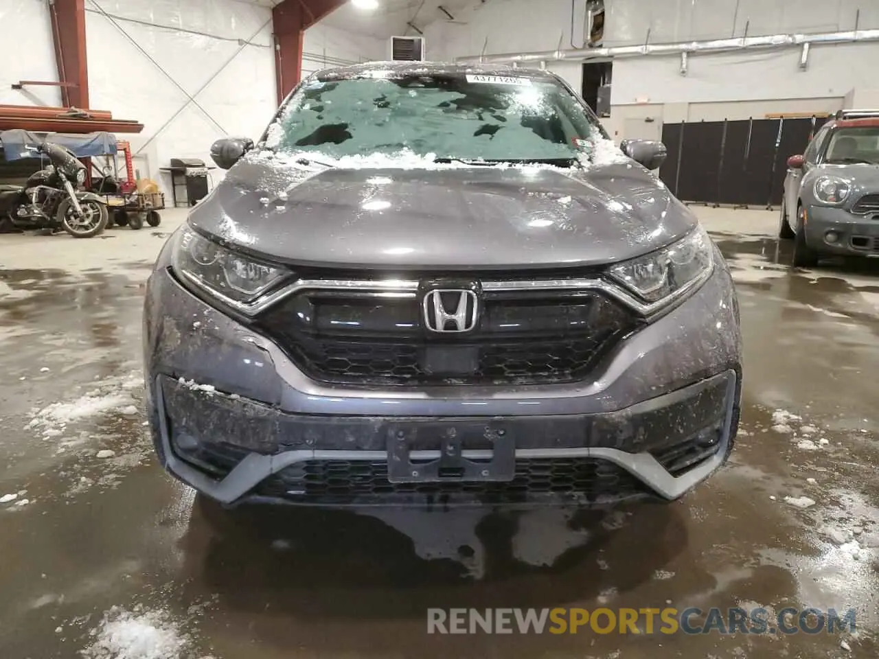 5 fotografías del automóvil dañado 2HKRW2H57MH644914 HONDA CRV 2021