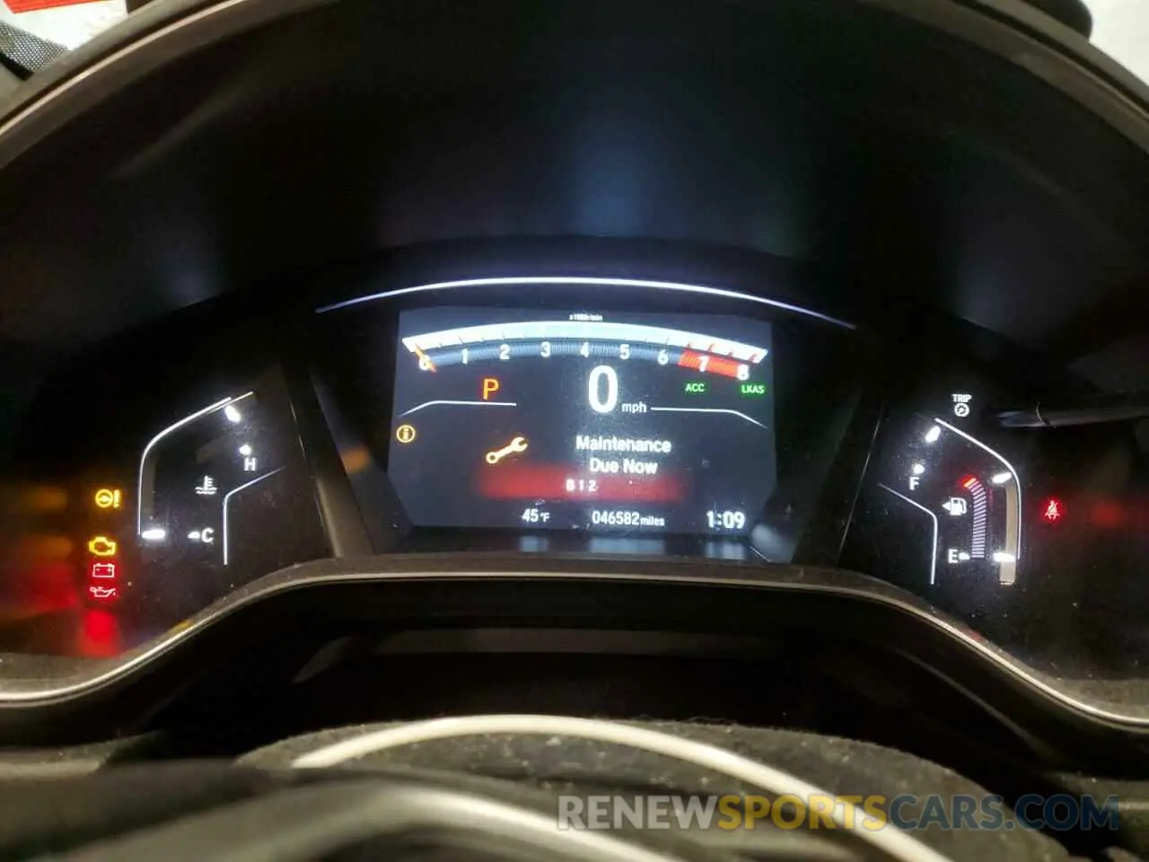 9 fotografías del automóvil dañado 2HKRW2H57MH644914 HONDA CRV 2021