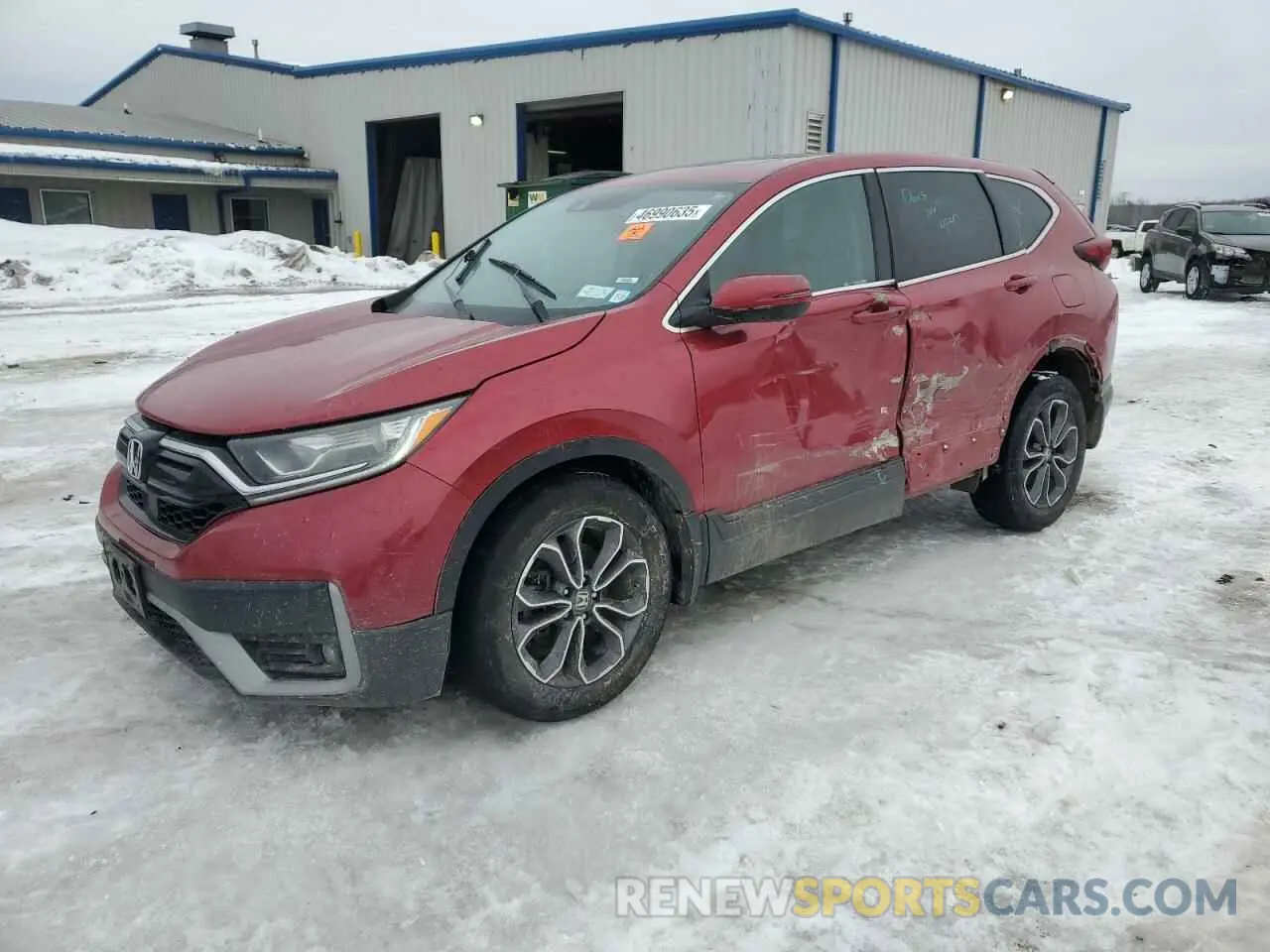 1 fotografías del automóvil dañado 2HKRW2H58MH619889 HONDA CRV 2021