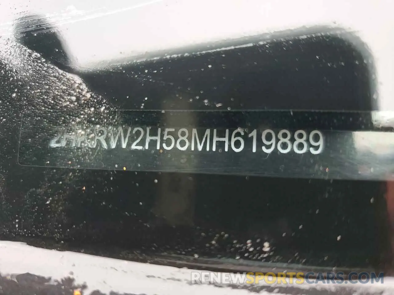 14 fotografías del automóvil dañado 2HKRW2H58MH619889 HONDA CRV 2021