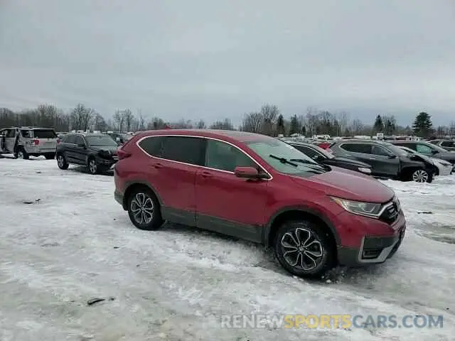 15 fotografías del automóvil dañado 2HKRW2H58MH619889 HONDA CRV 2021