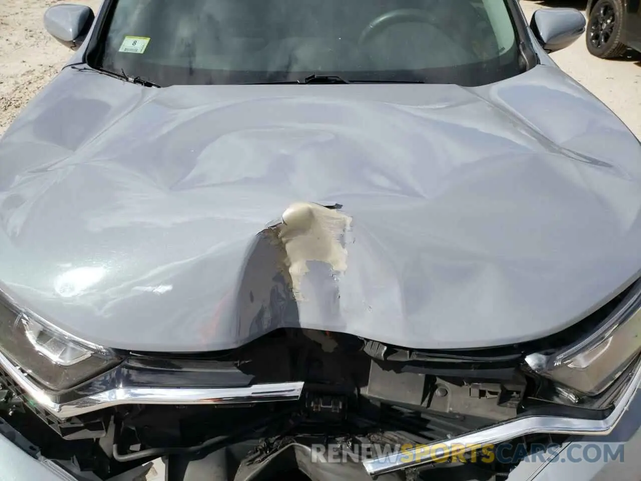 12 fotografías del automóvil dañado 2HKRW2H59MH607556 HONDA CRV 2021