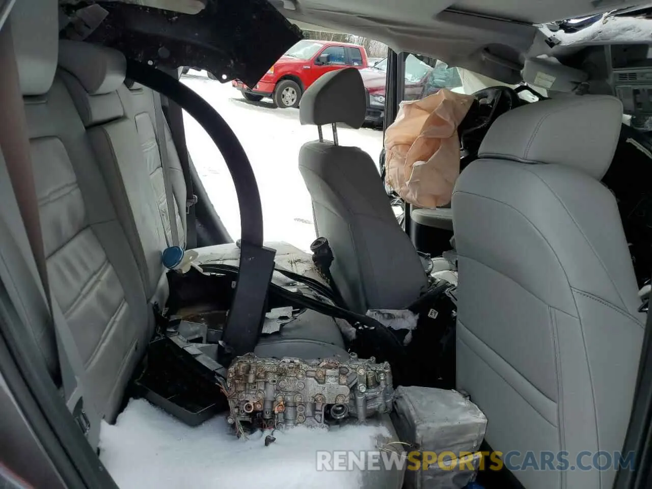 11 fotografías del automóvil dañado 2HKRW2H80MH608833 HONDA CRV 2021