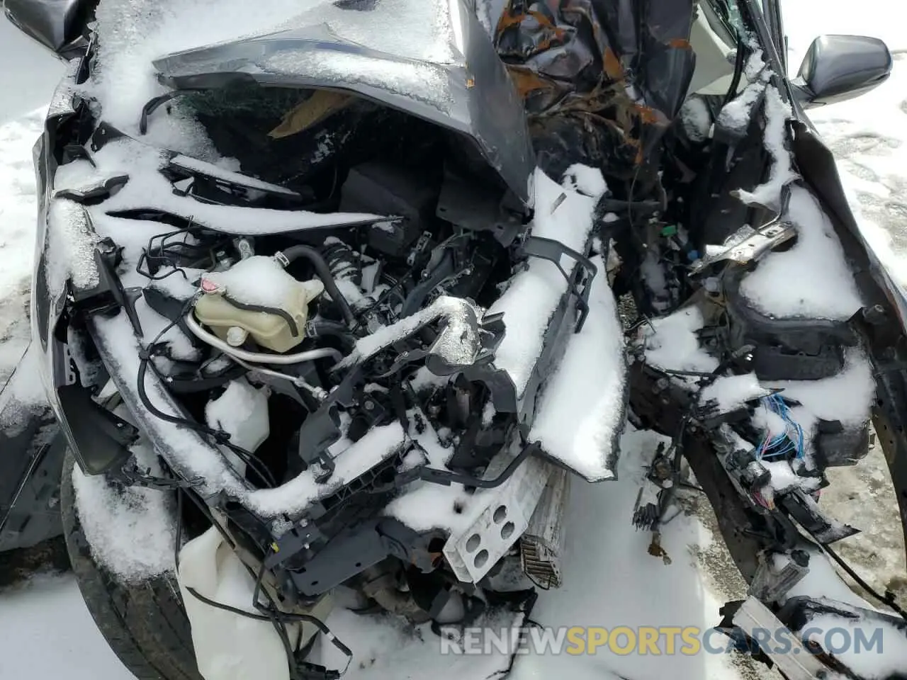 12 fotografías del automóvil dañado 2HKRW2H80MH608833 HONDA CRV 2021