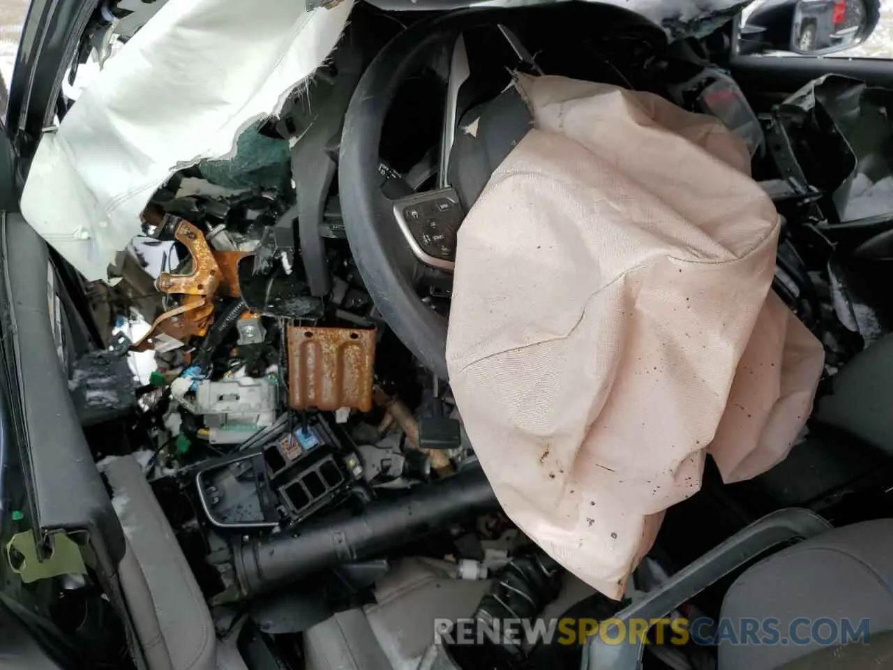 8 fotografías del automóvil dañado 2HKRW2H80MH608833 HONDA CRV 2021