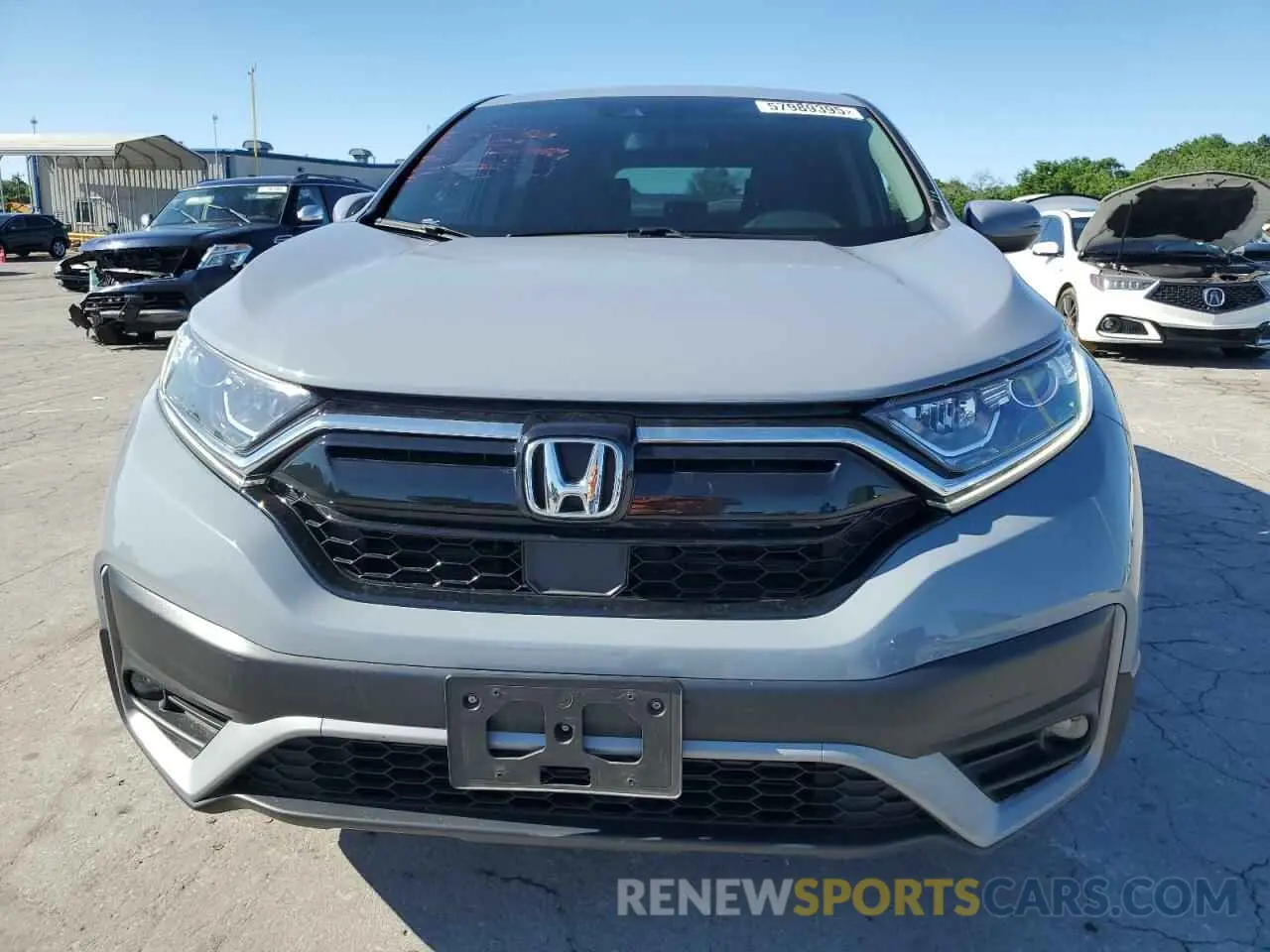 5 fotografías del automóvil dañado 2HKRW2H80MH659992 HONDA CRV 2021
