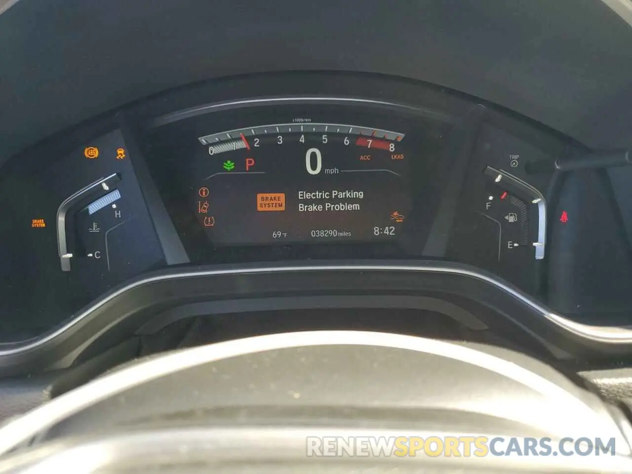 9 fotografías del automóvil dañado 2HKRW2H80MH659992 HONDA CRV 2021