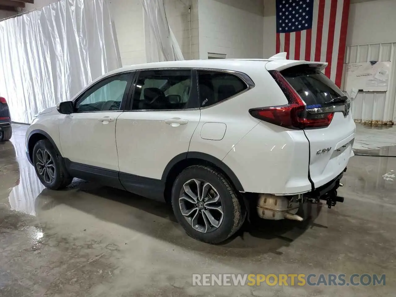 2 fotografías del automóvil dañado 2HKRW2H80MH679448 HONDA CRV 2021