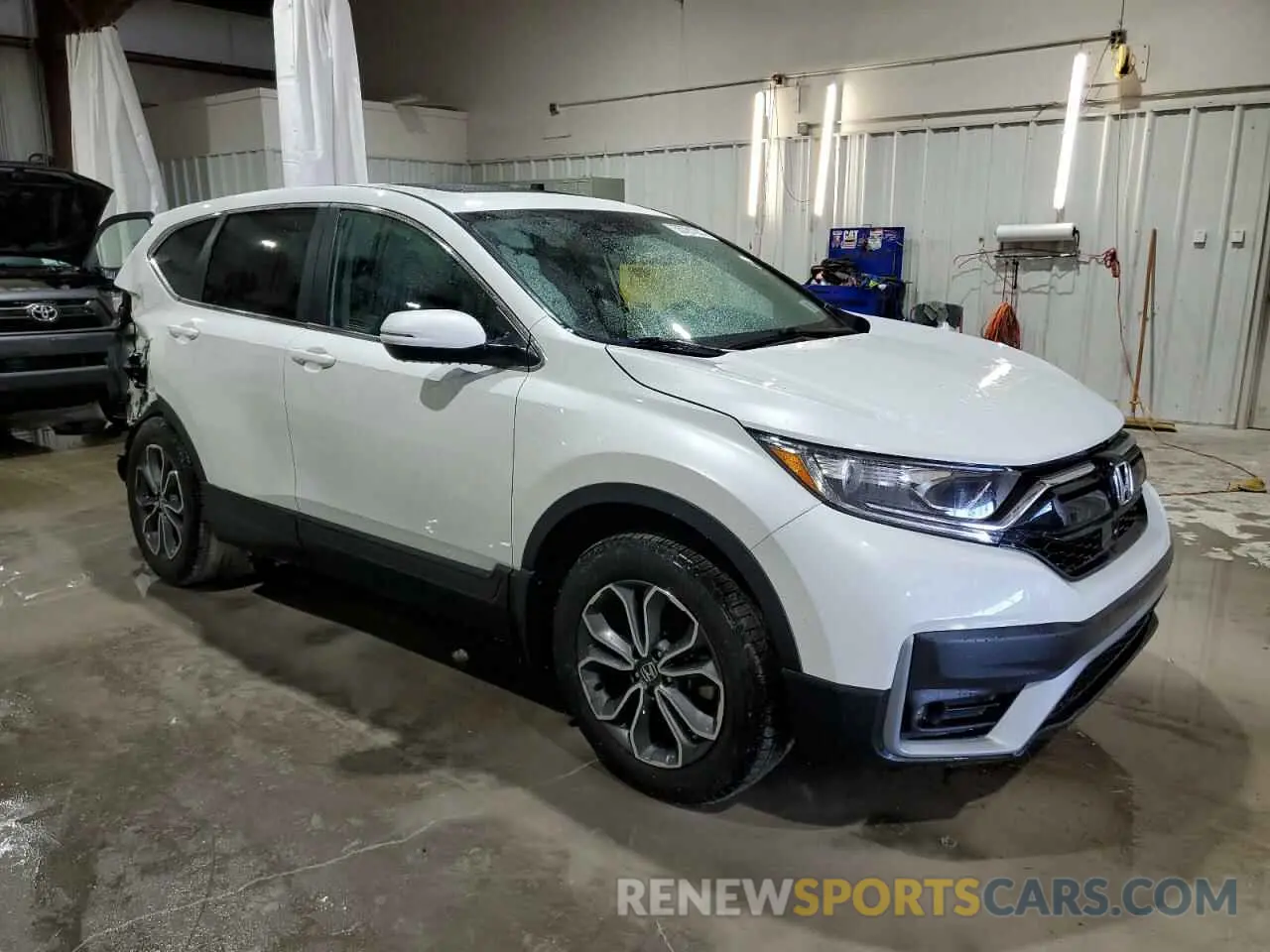 4 fotografías del automóvil dañado 2HKRW2H80MH679448 HONDA CRV 2021