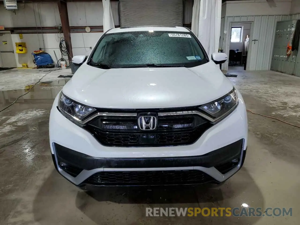 5 fotografías del automóvil dañado 2HKRW2H80MH679448 HONDA CRV 2021