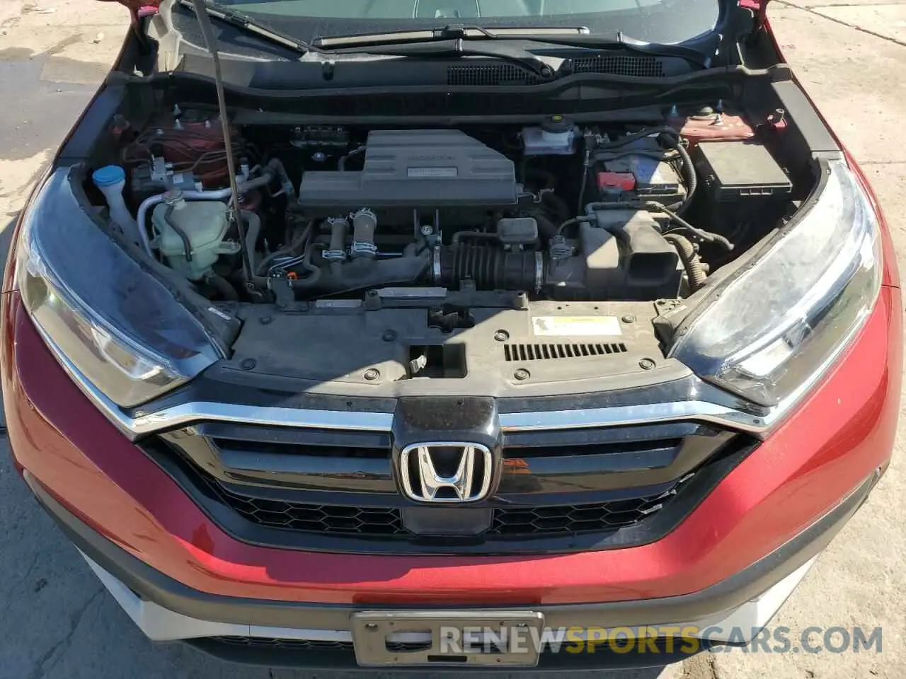 12 fotografías del automóvil dañado 2HKRW2H81MH603446 HONDA CRV 2021