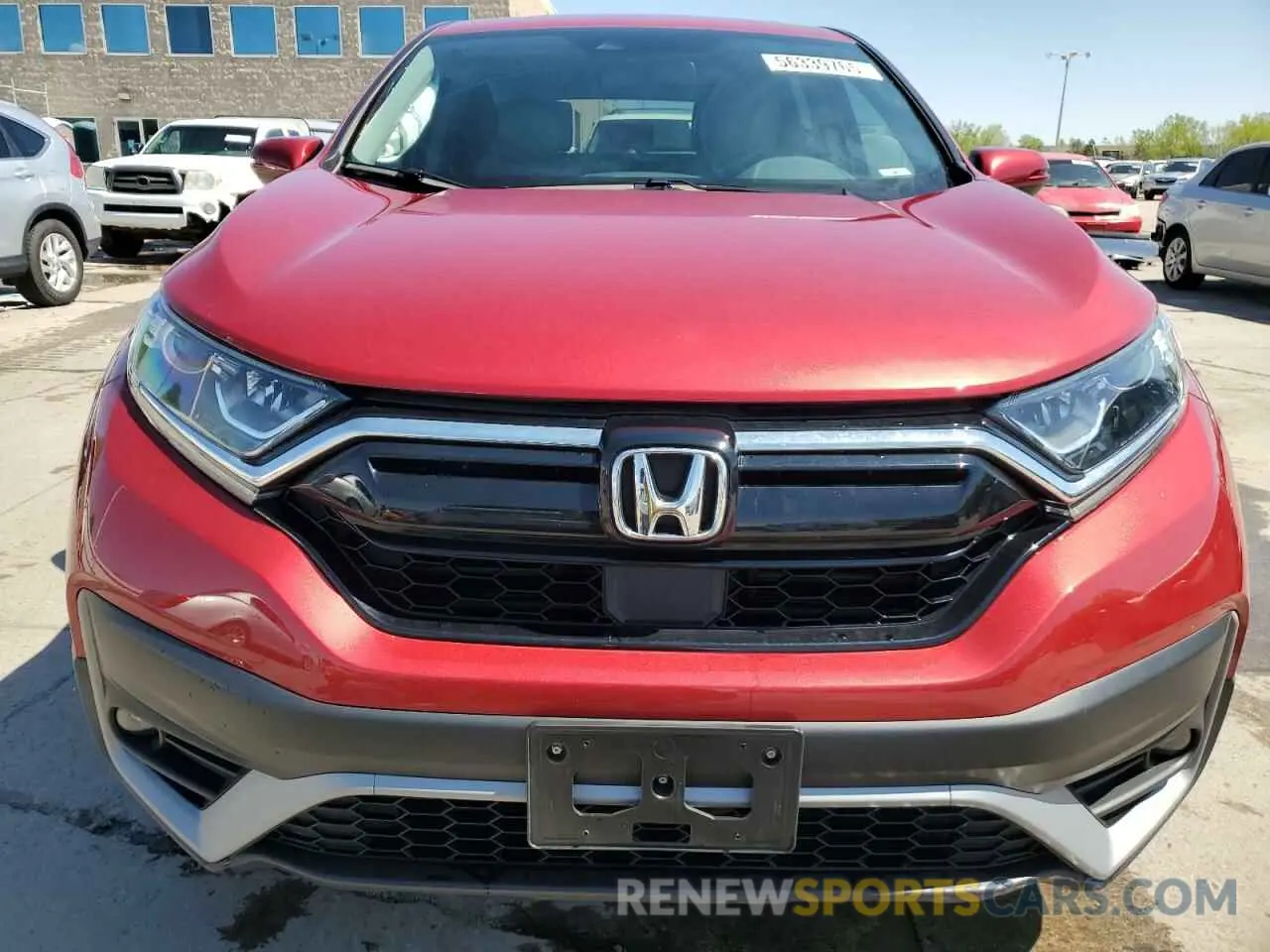 5 fotografías del automóvil dañado 2HKRW2H81MH603446 HONDA CRV 2021