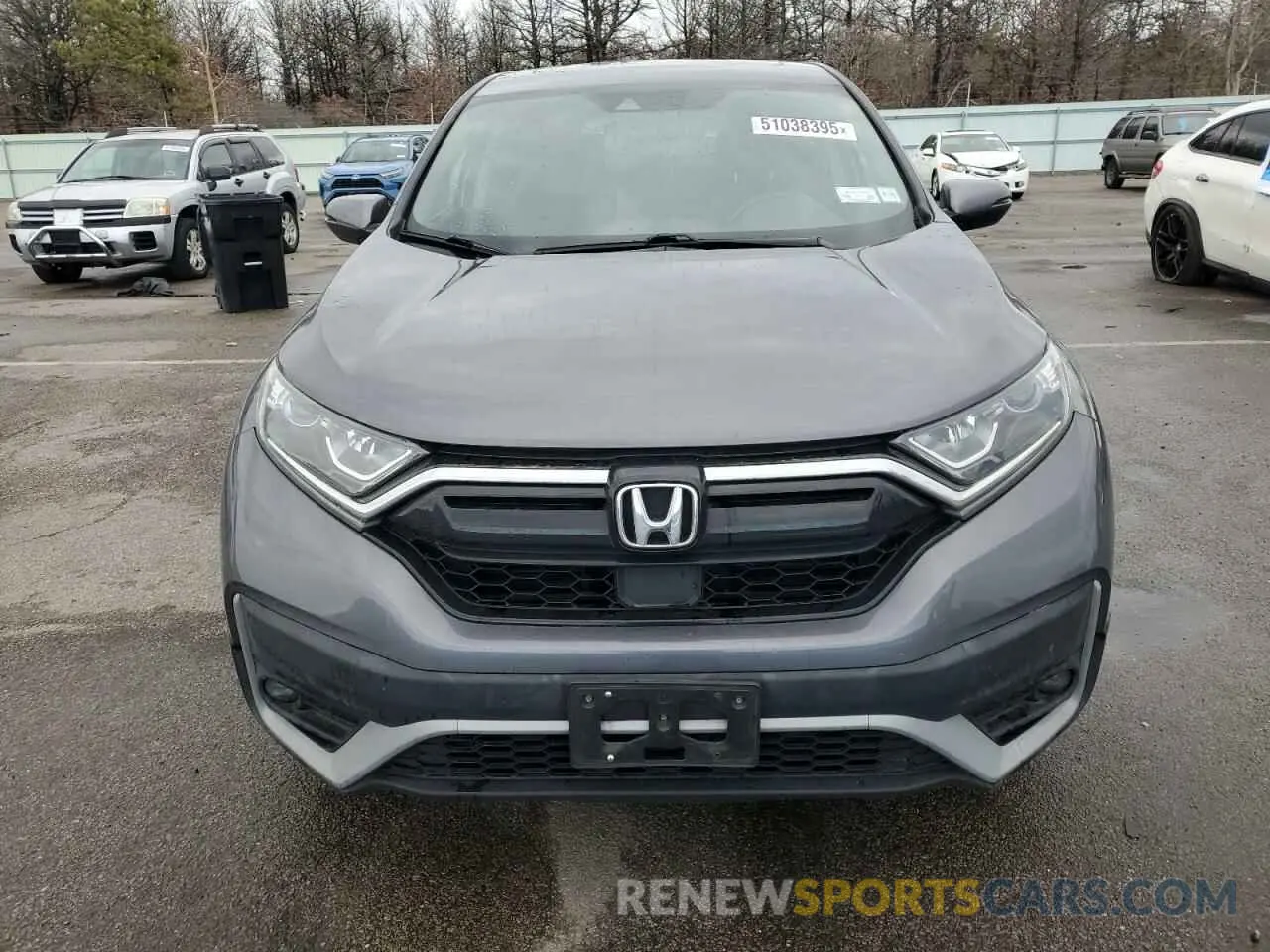 5 fotografías del automóvil dañado 2HKRW2H81MH682570 HONDA CRV 2021