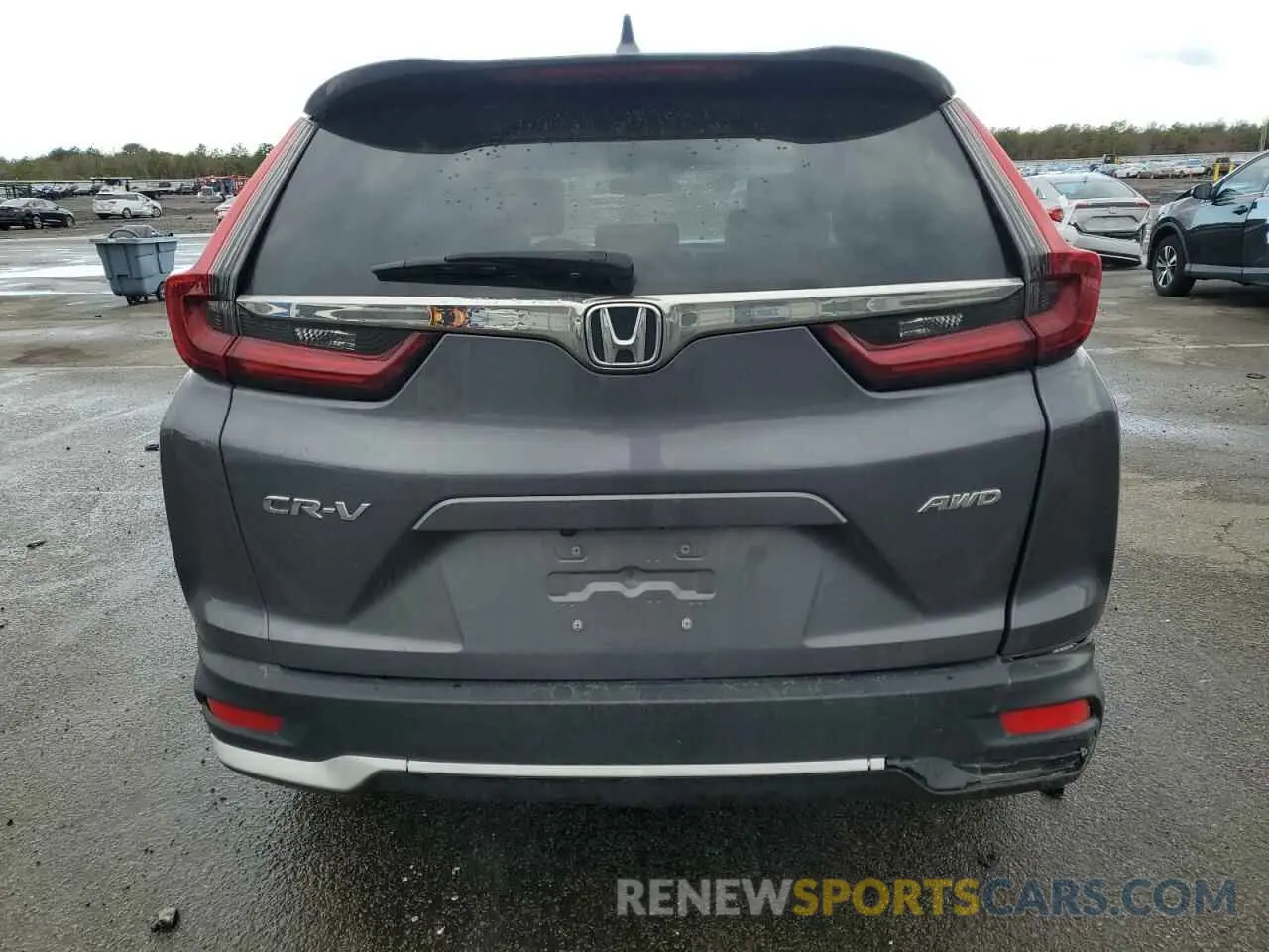 6 fotografías del automóvil dañado 2HKRW2H81MH682570 HONDA CRV 2021