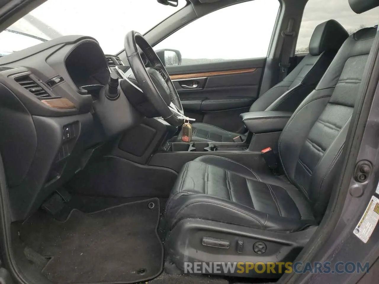 7 fotografías del automóvil dañado 2HKRW2H81MH682570 HONDA CRV 2021