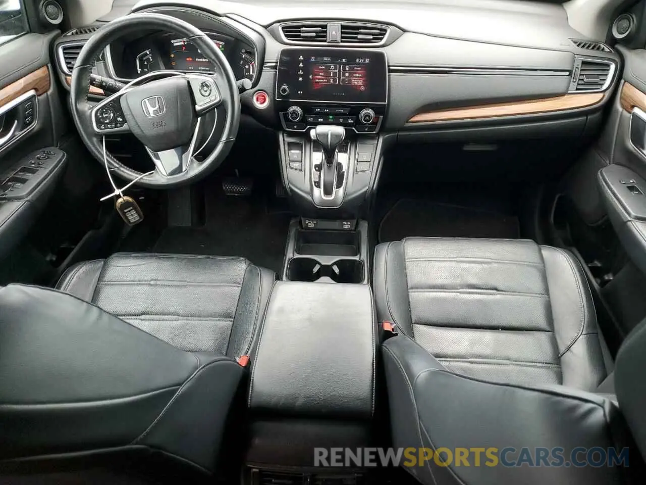 8 fotografías del automóvil dañado 2HKRW2H81MH682570 HONDA CRV 2021