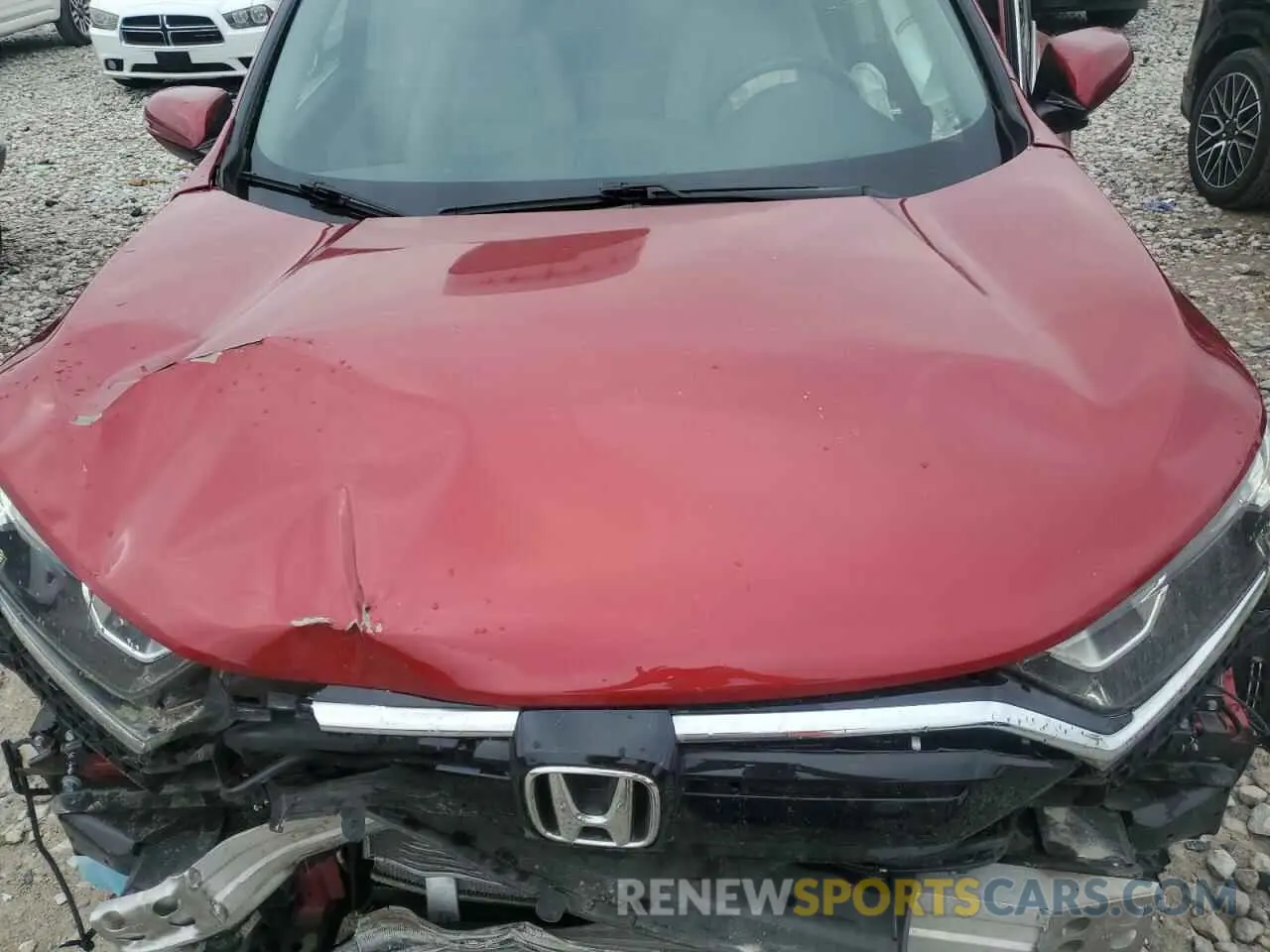 12 fotografías del automóvil dañado 2HKRW2H82MH603407 HONDA CRV 2021
