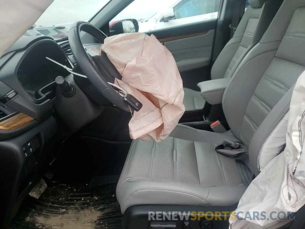 7 fotografías del automóvil dañado 2HKRW2H82MH603407 HONDA CRV 2021