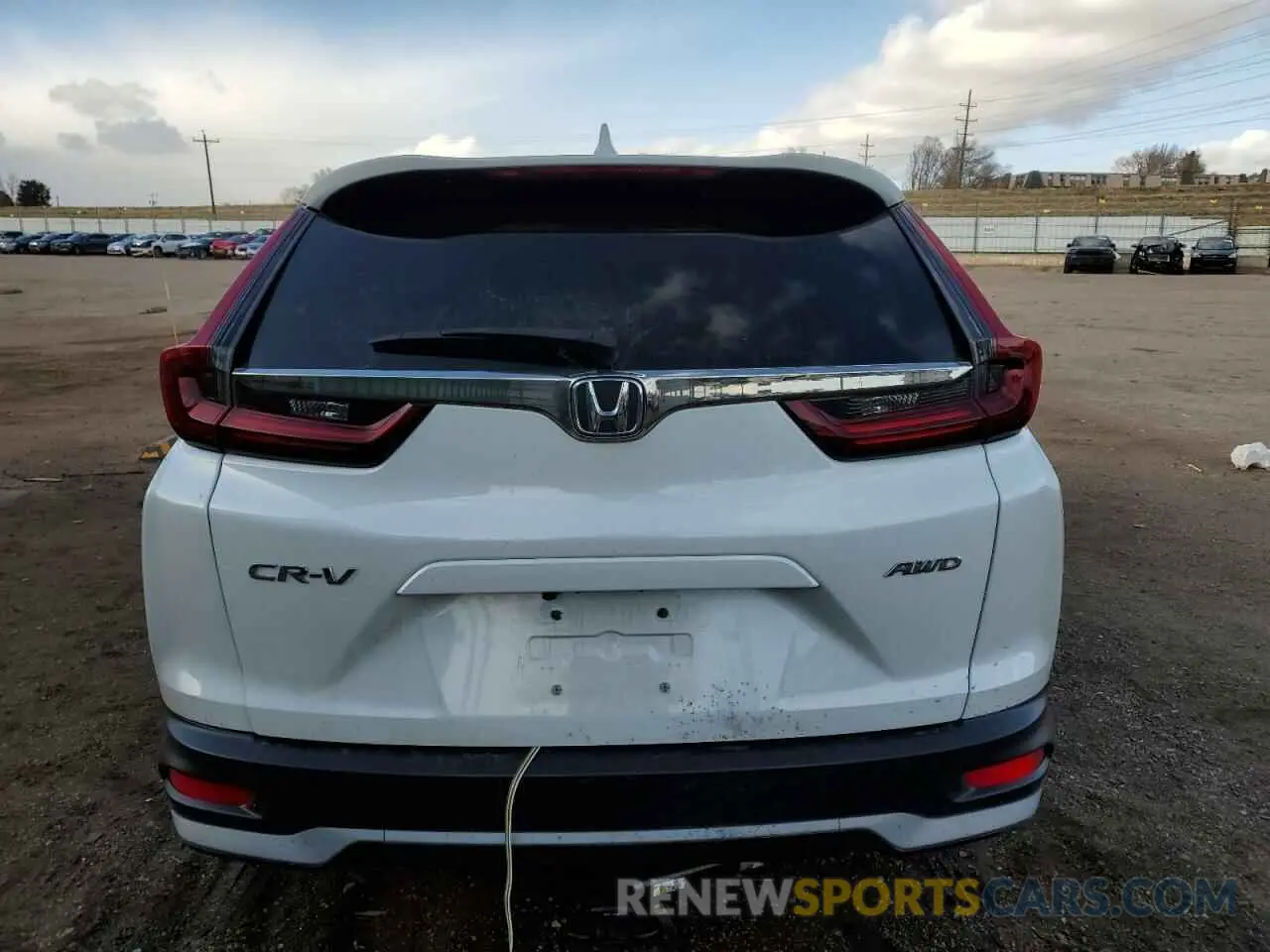 6 fotografías del automóvil dañado 2HKRW2H83MH608986 HONDA CRV 2021